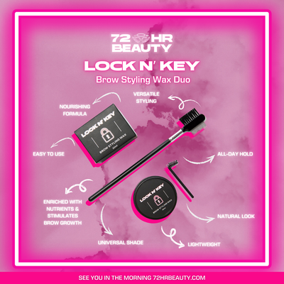 LOCK N’ KEY 🔐 Brow Styling Wax Duo